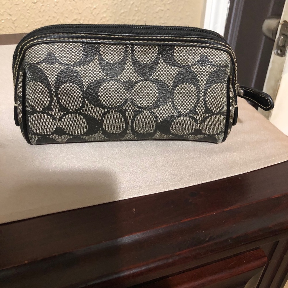 Coach makeup bag